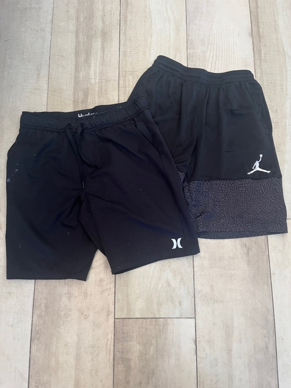 Jordan kids Athletic Basketball Shorts & Hurley shorts (10/12)